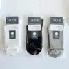 Meias de Presente Embaladas Individualmente Zhuji Meias Masculinas Coloridas de Poliéster Meias Masculinas Meias de Barraca de Rua Meias de Meia Panturrilha Meias de Algodão Atacado