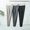 Calças Masculinas de Soft Shell com Forro de Fleece para Outono e Inverno 5804