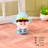 Nuevo producto creativo simulación de dibujos animados muebles de dormitorio adornos de escritorio hechos a mano lindos adornos DIY accesorios para casa de muñecas