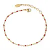 Collar de cuentas de gota de aceite de colores para mujer, estilo europeo y americano Dopamine Color, cadena para clavícula estilo bohemio simple, joyería