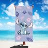 Stitch Personalizado TEMU Venta Caliente Toalla de Playa Estampada de Stitch de Gran Tamaño Niños Adultos Toalla de Natación