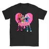 Camiseta para Hombre Nuevo Estilo Harajuku Americano K-Pop Cazador de Demonios Tigre y Pájaro Cazador de Demonios Camiseta con Estampado de Tigre