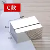 Suporte de Cartão de Mesa em Aço Inoxidável Pegador de Comida para Buffet Suporte de Exibição de Etiqueta de Comida Cartão de Lugar de Mesa de Hotel Nome