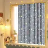 Cortina Sencilla Cortina Flotante Semi-oscura Dormitorio Tela Simple para Sombrear Tela de Sombreado Hogar Dormitorio Balcón Cortina de Sombreado