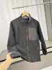 Versão econômica à prova de vento e quente de lã Moletom jaqueta casaco de lã para atividades ao ar livre Masculino Outono/Inverno Bolso com fita