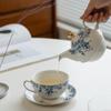 Tetera de cerámica estilo británico creativa individual Tetera de té juego de té Té para uno