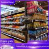Zhongqishang Supermercado Prateleiras Simples e Dupla Face Estilo Japonês Personalizado Supermercado Conveniência Loja de Departamento de Lanches Fabricante de Prateleira