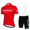 Edição de Equipe de Carro Mais Vendida Transfronteiriça Tour de France Bike de Verão Respirável Mountain Bike Manga Curta Traje de Ciclismo