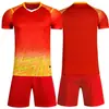 Conjunto de Uniforme de Fútbol para Adultos Niños Manga Corta Entrenamiento Deportivo Uniforme de Equipo Verano Secado Rápido Uniforme de Partido de Fútbol Juvenil