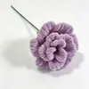 Ramo de rosas hecho con palitos retorcidos, regalo para el Día del Maestro, flores artificiales coloridas para niños, flores hechas a mano, decoración floral simulada para el hogar