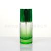 Frasco de perfume gradiente de 20 ml, frasco de perfume de vidro cilíndrico de 30 ml, frasco de spray cosmético para amostra