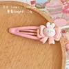 Múltiples Estilos de Pinzas para el Cabello, Lindas Pinzas Bb de Resina de Conejito, Pinzas Laterales Rosas para Chicas Dulces, Accesorios para el Cabello