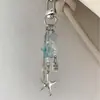 [Presente do Mar] Cordão de Estrela de Mar Ccd Miçangas Feitas à Mão Caseiro Coração Girly Corrente para Celular Ins Pingente Guben