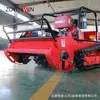 Cortador de Grama a Diesel, Máquina de Capinar Agrícola Doméstica, Cortador de Grama Controlado Remotamente, Cortador de Grama Rastreado Totalmente Automático