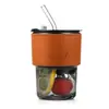Vasos de Bambú para Sorber al por Mayor, Vasos de Vidrio Resistentes a Altas Temperaturas para el Hogar, Vasos de Regalo para Oficina, Vasos Publicitarios Promocionales, Adecuados para Serigrafía