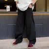 Calça de Damasco com Estilo Preguiçoso, Calça Larga Solta e Fluida para Homens e Mulheres, Calça Casual Simples Fina e Respirável para o Outono