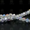 4/6/8mm Cristal K9 de Alto Grado Cuentas Facetadas Retorcidas Brillantes Cuentas de Cristal Cuentas de Vidrio Accesorios para Joyería Venta al por Mayor