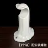 Suporte Plástico para Barra Romana Montado Lateralmente Base de Suporte para Barra de Cortina Suporte de Estilo Antigo Acessórios Suporte de Parede Frete Grátis