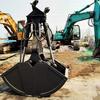 Chengde braço alongado escavadeira shell balde multifuncional rotativo shell bucket escavadeira hidráulica grab bucket