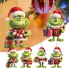 Decoración navideña nueva transfronteriza de Amazon serie Grinch colgante para árbol de Navidad adornos acrílicos para coche hogar
