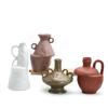 Vaso Cerâmico Artístico Irregular Conjunto de Várias Peças Série Cor Morandi Ornamentos Irregulares de Decoração Suave para Casa Atacado Transfronteiriço