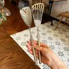 Venta Directa de Fábrica Utensilios de Cocina de Acero Inoxidable, Espátula, Cucharón para Sopa, Cuchara para Servir, Restaurante Amazon Serie Completa 304 con Mango Largo