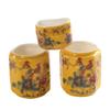 Mynn Bird Food Cup Cerâmica Thrushcross Bird Food Jar Frete Grátis Tigela para Pássaros Copo Octogonal Tanque de Água Caixa Slot Gaiola para Pássaros Acessórios para Copos