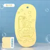 Esponja de toalla de baño de dibujos animados para uso doméstico, suave con la piel, indolora para exfoliar y frotar, adecuada para frotar la espalda, esponja de baño Bob Esponja