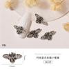 Accesorios para Uñas Artísticas al por Mayor Remaches Metálicos Estilo Japonés Abejita Aleación Oro y Plata Vintage Set de Cruces Decoraciones para Uñas