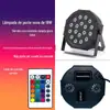 Equipamento de iluminação de palco transfronteiriço lâmpada de feixe colorido lâmpada LED ultrafina lâmpada roxa lâmpada de tingimento colorido lâmpada de flash