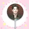 Xiao Zhan Artículos de Celebridad Artículos para Fans Abanico Grande Publicidad de Abanico Abanico Transparente Materiales para Bricolaje