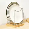 Estante de almacenamiento para tabla de cortar y tapa de olla para el hogar, estante escurridor multifuncional de acero inoxidable para utensilios de cocina, venta al por mayor