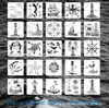 Plantilla de Dibujo para Mascotas de Criaturas Marinas Grandes de Amazon Pintura Mural Graffiti Pintura en Aerosol Duradera Ecológica Gráfico Educativo para Niños
