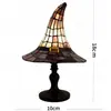 Nueva Lámpara de Bruja de Halloween Transfronteriza, Adorno de Decoración de Halloween, Lámpara de Mesa de Escritorio de Bruja