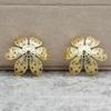 Acessórios de joias artesanais faça você mesmo flor tridimensional 27*27mm grampo de cabelo broche acessórios para cabelo de noiva passo material A436