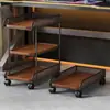 Suporte para Gabinete de Computador Uso Doméstico Prateleira de Armazenamento com Múltiplas Camadas para Dissipação de Calor Quarto de E-sports Gabinete de Mesa Suporte Móvel de Armazenamento