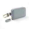 2024 moda funda para llave de coche universal funda para llave de coche cremallera cuero bolsa para llave de coche comercio exterior Venta al por mayor