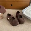 Zapatos Mary Jane Birkenstock con Velcro y Tacón Oculto para Mujer 2025 Otoño/Invierno Nuevos Tendencia Nicho Retro Lindos Zapatos Chunky