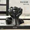 Porta-Canetas Multifuncional de Duas Mãos para Segurar o Rosto Transfronteiriço Decoração de Mesa para Estudo em Casa e Escritório Ornamentos de Porta-Canetas