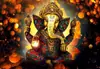 Pintura Pendurada de Elefante Deus Indiano Mais Vendida na Amazon Pintura com Jato de Tinta HD Pintura Decorativa para Casa Núcleo de Tela Sem Moldura