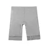 Calça de segurança fina de modal cinco pontos anti-luz para usar por baixo, feminina, verão, plus size, para pessoas gordas, 300 kg, calça de segurança