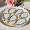 Pulseira do ano do Dragão 2024 pulseira simples retrô feminina com contas de pedra jade birmanesa pulseira Ruyi da marca da sorte de cabaça atacado