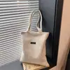 Invierno Nuevo Versátil Casual Simple Pana Bolso de Mujer Gran Capacidad Estudiante Viajero Bolso de Mano Bolso de Axila Bolso de Hombro