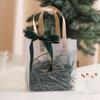 Bolsa de regalo con regalo, caja de dulces transparente, cumpleaños, boda, dama de honor, caja de regalo pequeña, caja con sensación de vacío