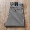 Pantalones Casuales de Lyocell de Alta Calidad para Hombre, Verano, Delgados, Sin Planchar, Suaves, Corte Fresco Recto, Pantalones de Negocios Grises