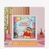 Papel Querer Original Autorizado Desenho Animado Crayon Shin-Chan 3D Pop-Up DIY Porta-Retrato Ornamento para Crianças e Estudantes