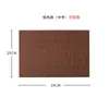 Alfombrilla para Bandeja de Té, Alfombrilla de Té, Alfombrilla Impermeable para Mesa de Té, Accesorios para Juego de Té, Alfombrilla con Filtro para Residuos de Té Estilo Zen para Ceremonia del Té, Alfombrilla Aislante de Calor