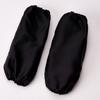 Atendente de Catering Roupas de Trabalho de Cozinha Manga de Pano para Homens e Mulheres Longo Anti-incrustante Anti-respingo Óleo Resistente ao Desgaste Preto Solto