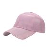 Gorra de copa dura de cuero PU colorida europea y americana para mujer, sombrero moderno para exteriores con protección solar, gorra de béisbol casual para hombre