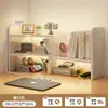 Estante de Mesa Porta-Objetos Estação de Trabalho Prateleira de Mesa para Armazenamento Quarto de Estudante Canto de Mesa Estante de Livros Armário de Mesa para Armazenamento